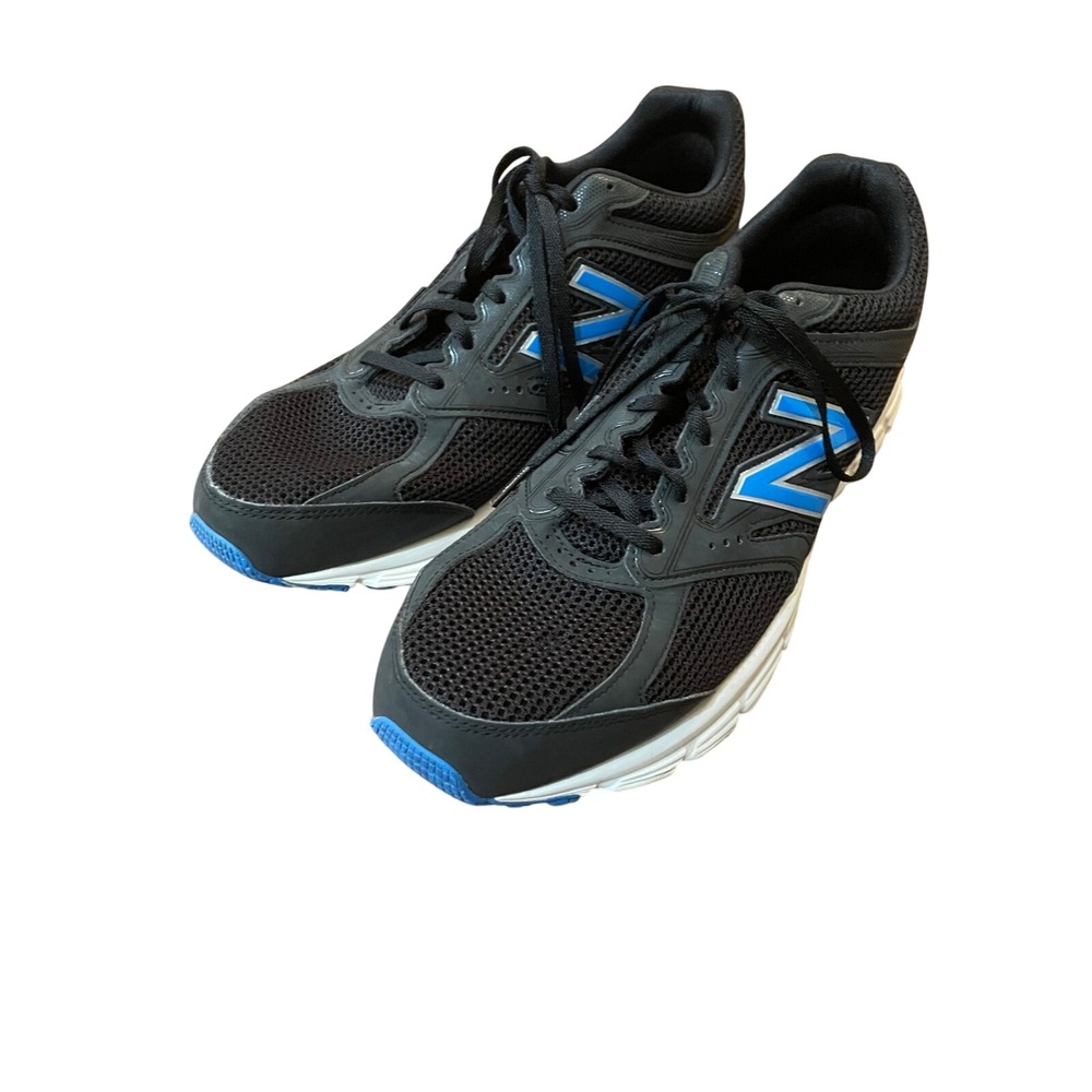 New Balance 460v2 Running Shoes Men Black Blue TechRide M460CV2 Size 13